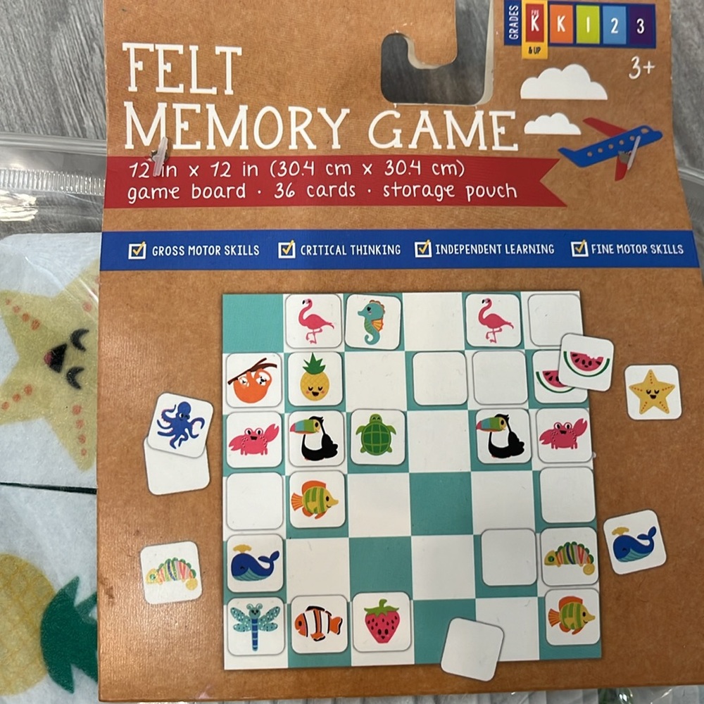 Target Felt Memory Game NEW - Picture 2 of 5